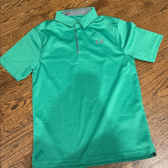 Under Armour Other - Under Armour Teal Green Boys' Performance Polo nwot CALL OUT